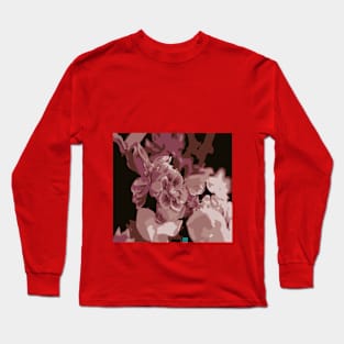 Flowers in Pink Long Sleeve T-Shirt